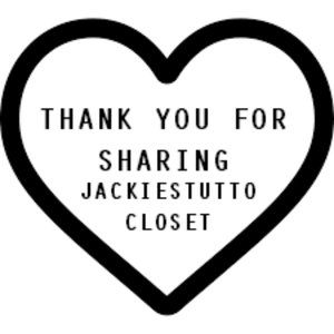 Thank you for Sharing my Closet-I Share Back